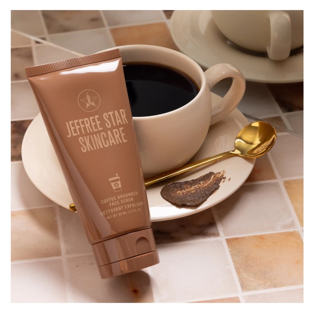 Jeffree Star Skincare Coffee Exfoliating Scrub - caffeine infused - NIB - Picture 3 of 6